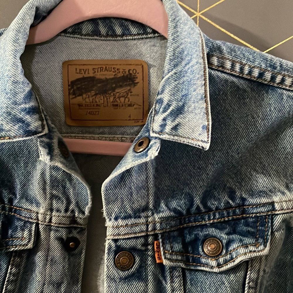 Levi’s Kids Vintage Orange Tab Jacket - Picture 8 of 16